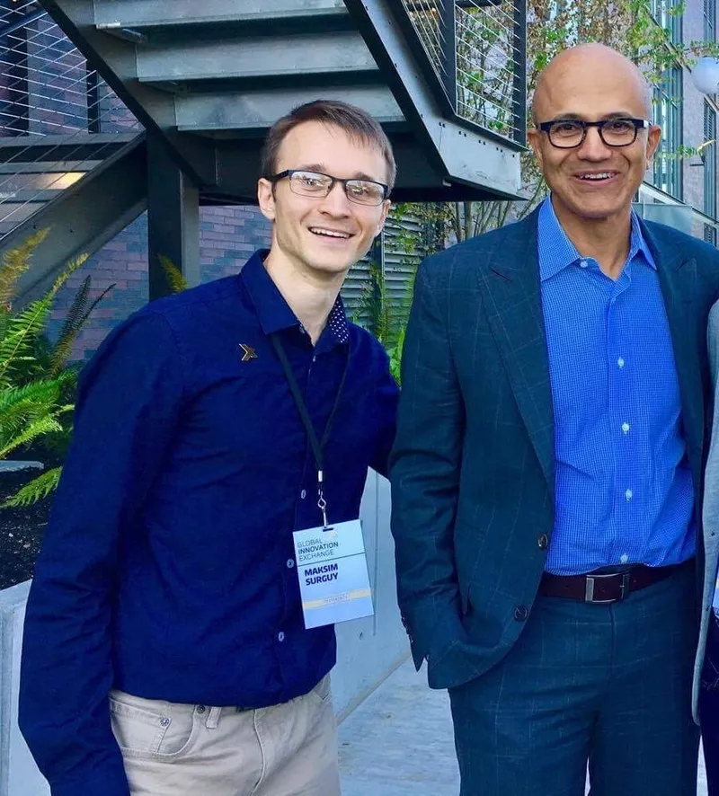 Meeting Satya Nadela