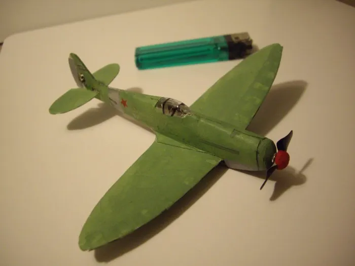 Micro Spitfire RC airplane