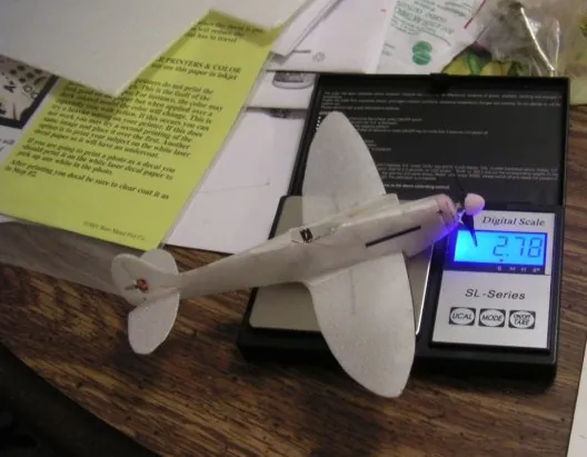 Unpainted Spitfire