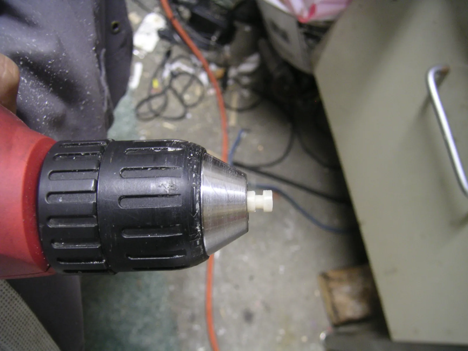 A candle in a Drill