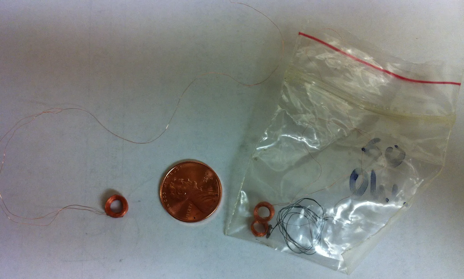 Actuator coils for micro RC airplanes