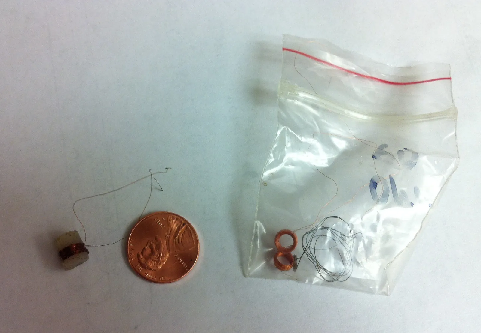 micro actuator coil