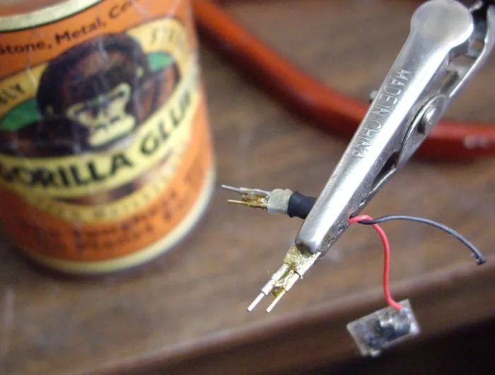 pin and socket in Gorilla Glue