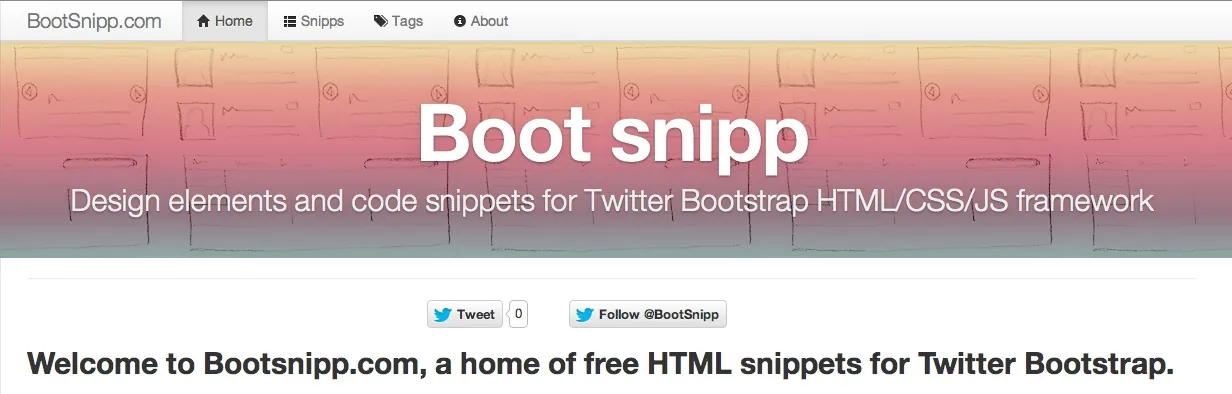 bootsnipphome