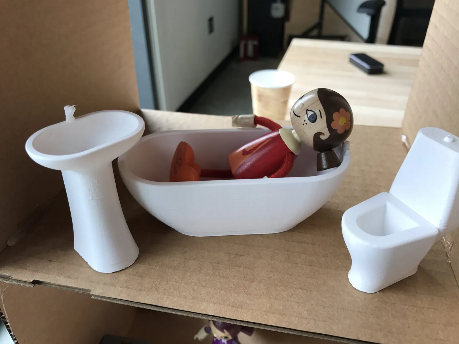 3d printed bath set