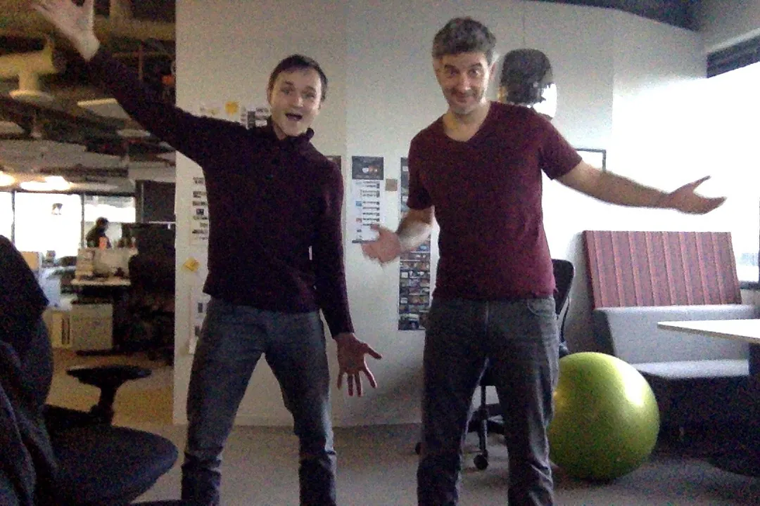 My dear Belgian coworker and friend