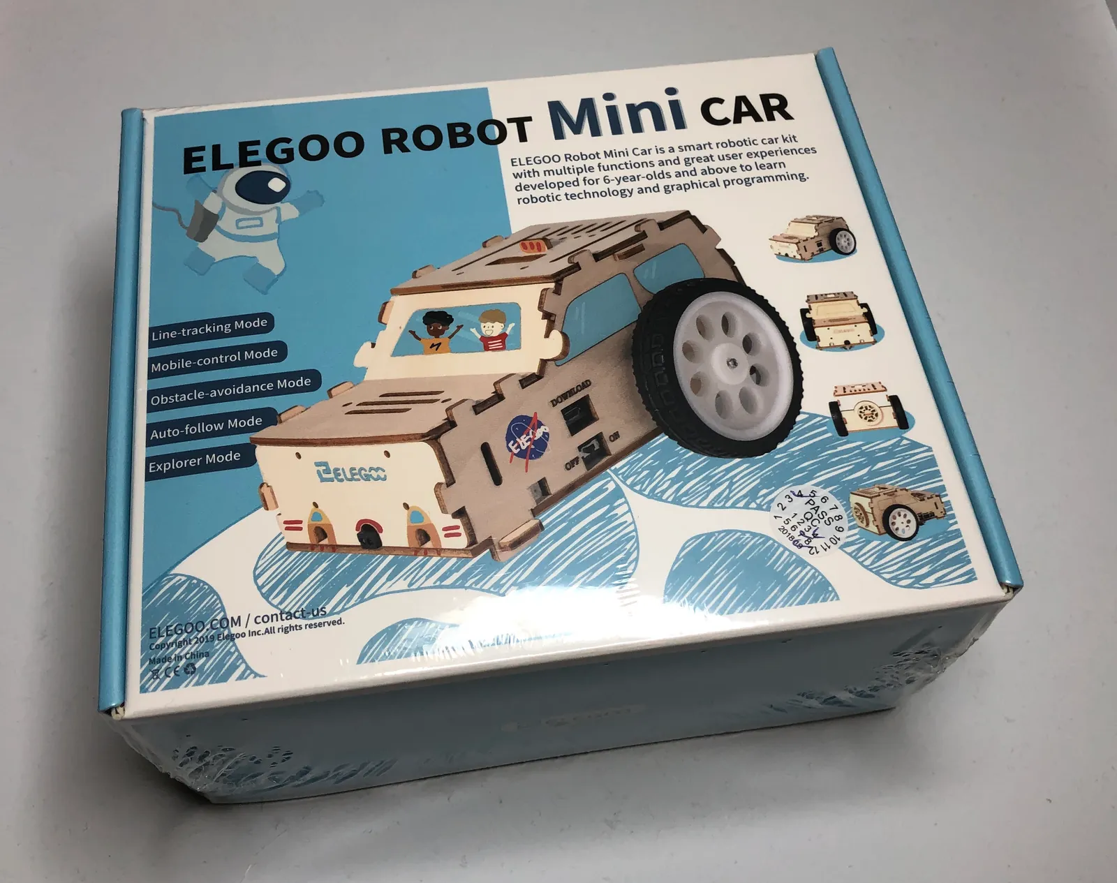 Elegoo Robot Mini Car Assembly