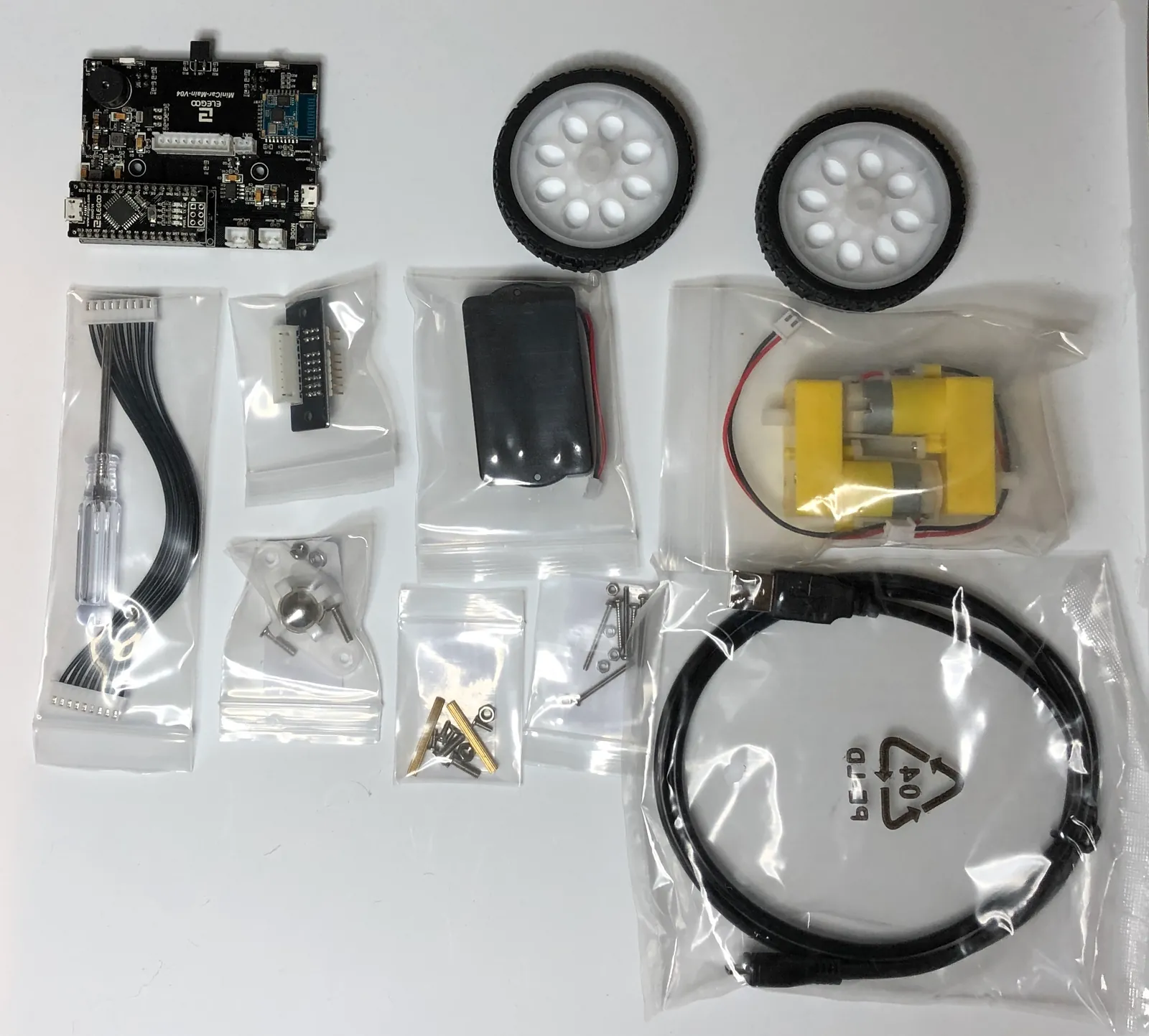 Elegoo Robot Mini Car Assembly