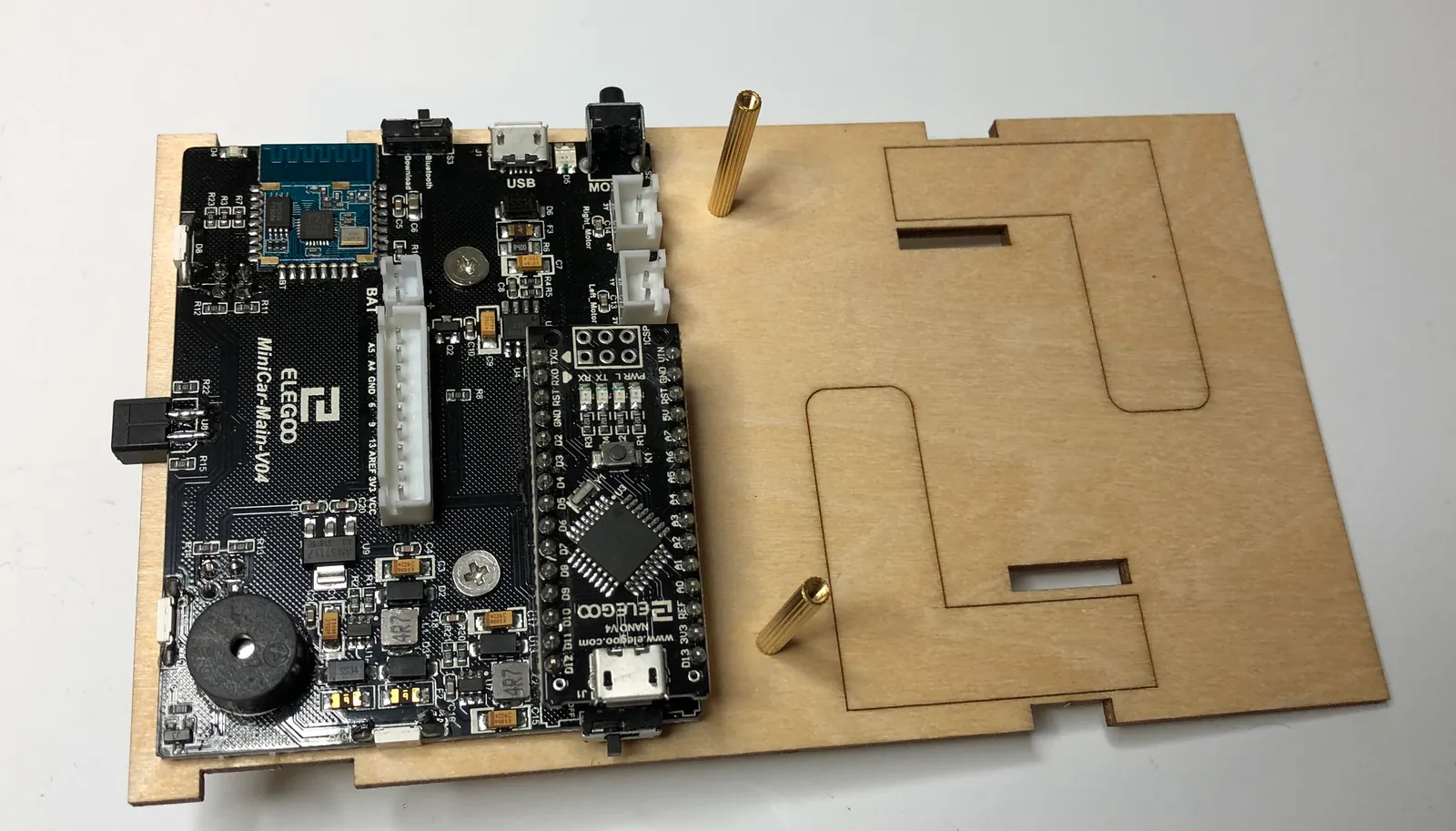 Elegoo Robot Mini Car Assembly