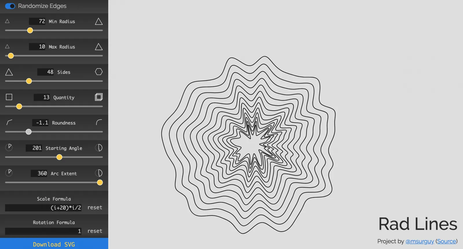 Rad Lines