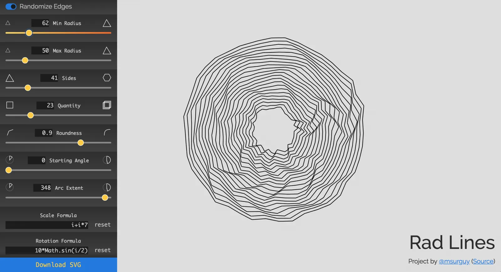 Rad Lines
