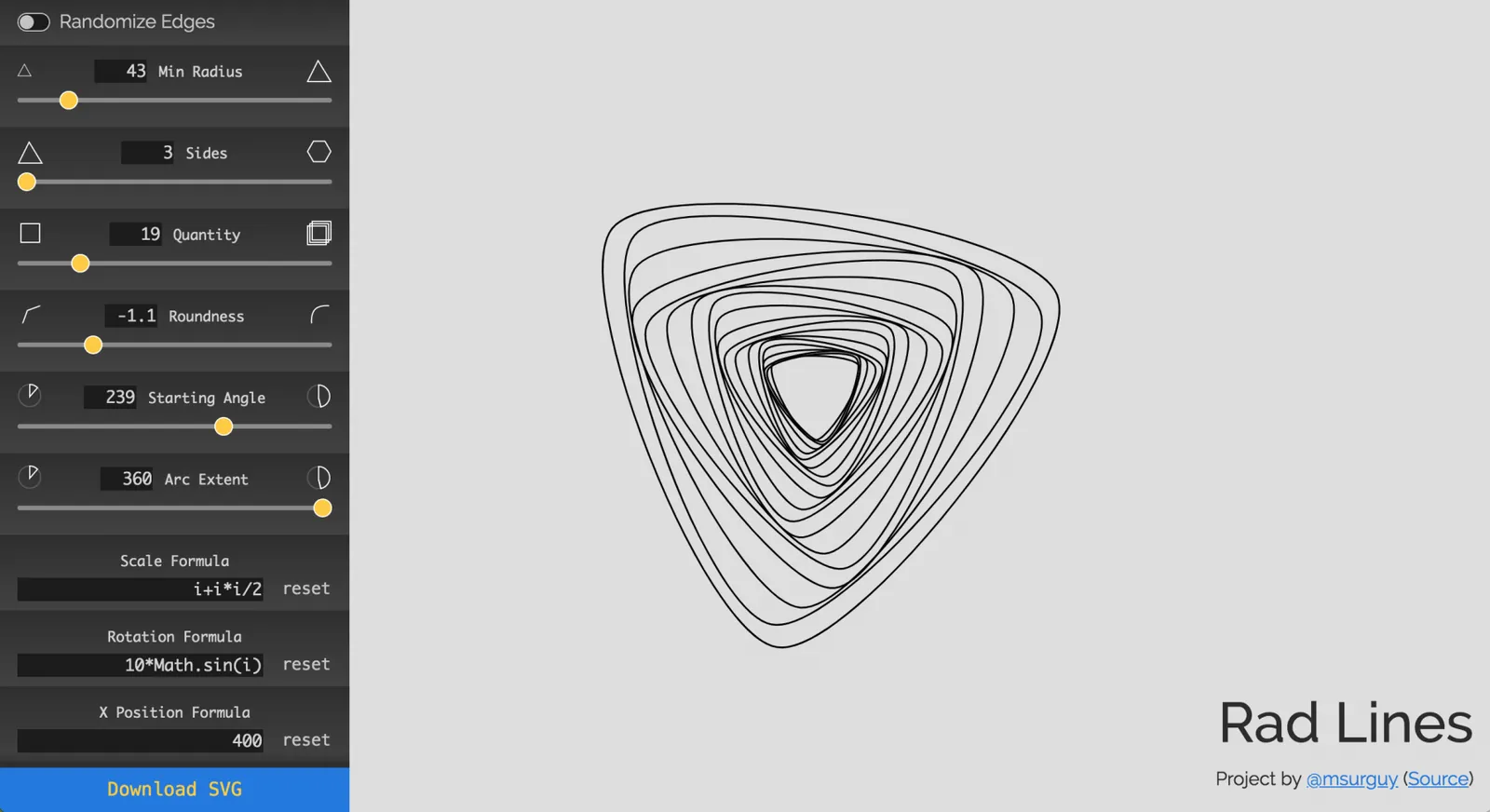 Rad Lines