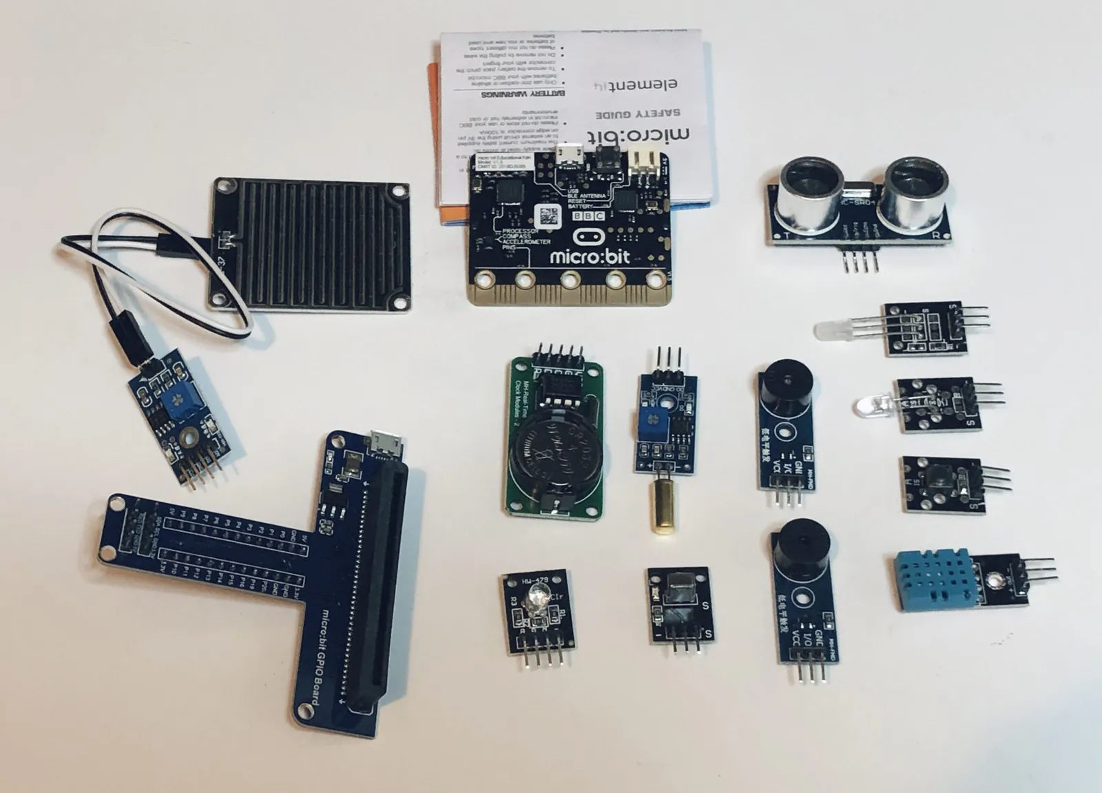Micro:bit kit contents