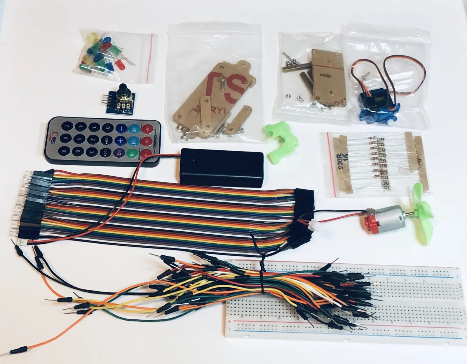 Micro:bit kit contents